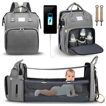 Sac de Maman portable lit de bébé pratique bretelle double